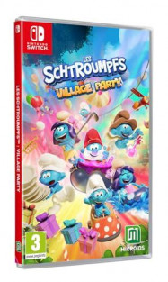 LES SCHTROUMPFS VILLAGE PARTY SWITCH reconditionné