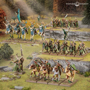 WARHAMMER WOOD ELF REALMS: BATTLE ... reconditionné