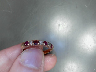 BAGUE OR 18K 2.37G reconditionné