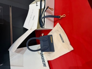 SAC A MAIN JACQUEMUS BLEU reconditionné