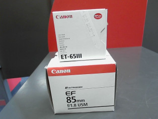 CANON EF 85MM + PARE SOLEIL reconditionné