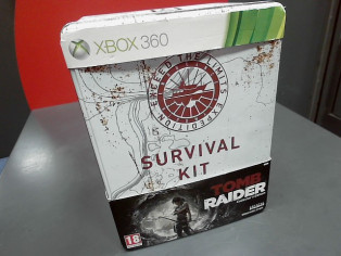 TOMB RAIDER SURVIVAL KIT XBOX 360 reconditionné