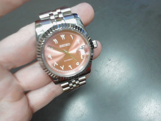MONTRE SEIKO AUTOMATIQUE ROSE reconditionné
