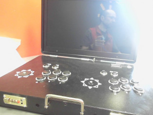 CONSOLE RETRO CHINOISE reconditionné