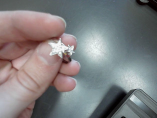 BAGUE OR 18K 1.73G ETOILE reconditionné