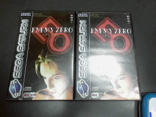 ENEMY ZERO SEGA SATURN 2 BOITES 3 CD reconditionné