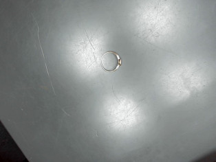 BAGUE OR 18K 2.72G DIAMANT reconditionné