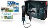 CONSOLE NINTENDO WII NOIRE MP + JEU ... reconditionné