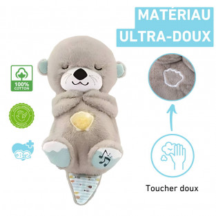 PELUCHE MA LOUTRE CALINS BONNE NUIT reconditionné