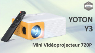 VIDEOPROJECTEUR LED 720P YOTON Y3 reconditionné
