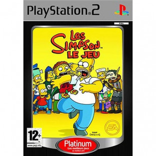 LES SIMPSONS: LE JEU PLATINUM PS2 reconditionné