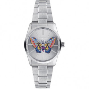 MONTRE FEMME QUARTZ BRACELET ACIER ... reconditionné