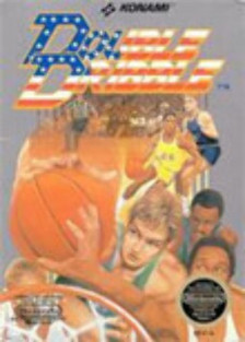 DOUBLE DRIBBLE NES BOITE COMPLET reconditionné