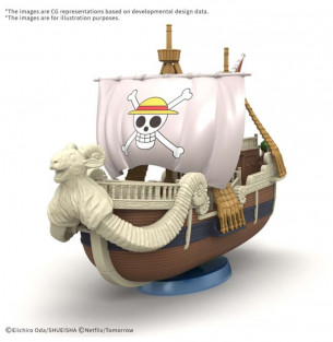 MAQUETTE ONE PIECE GOING MERRY NETFLIX ... reconditionné
