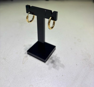 BOUCLE D'OREILLE CREOLE OR 18K 1.10GR reconditionné