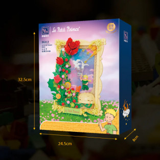 LE PETIT PRINCE PANTASY THE ROSE 3D ... reconditionné