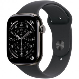 APPLE WATCH SERIES 11 CAOUTCHOUC NOIR ... reconditionné