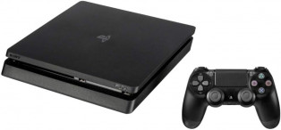 CONSOLE PS4 SLIM NOIR 1TO + 1 MANETTE ... reconditionné