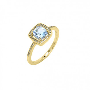 BAGUE PLAQUE OR 61G4467BT reconditionné