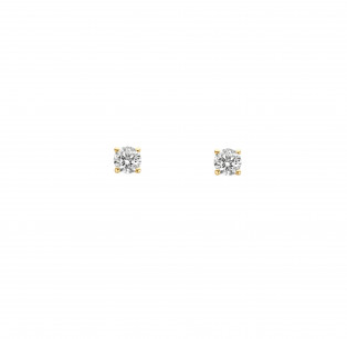 BOUCLES D OREILLES PLAQUE OR 63003R reconditionné