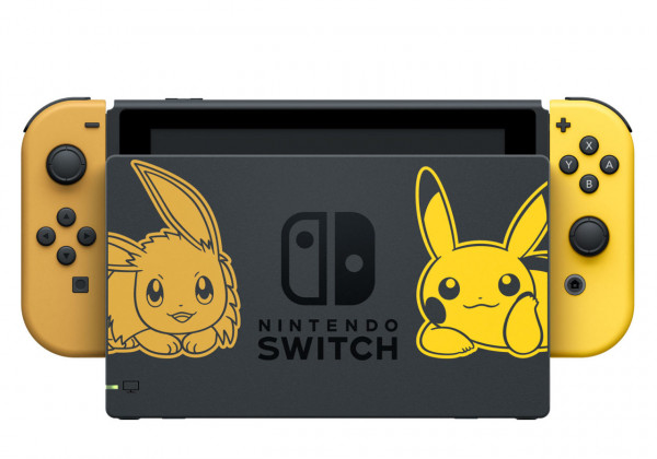 CONSOLE NINTENDO SWITCH 1 (2018) POKÉMON LET'S GO PIKACHU reconditionné