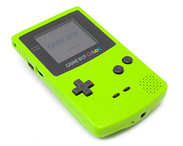CONSOLE GAME BOY COLOR VERTE reconditionné
