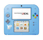 CONSOLE NINTENDO 2DS BLEU EDITION SPECIALE POKEMON SOLEIL reconditionné