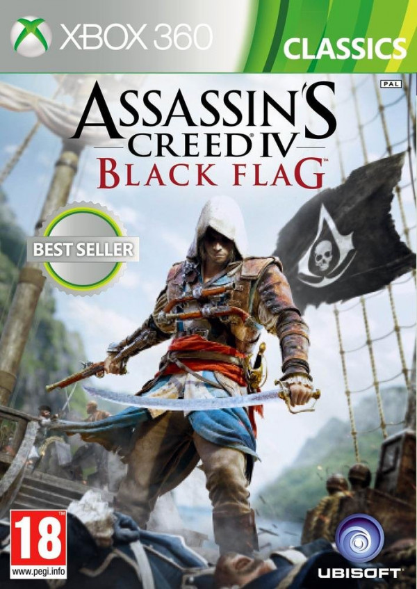 ASSASSIN'S CREED IV (4) : BLACK FLAG CLASSIC X360 reconditionné