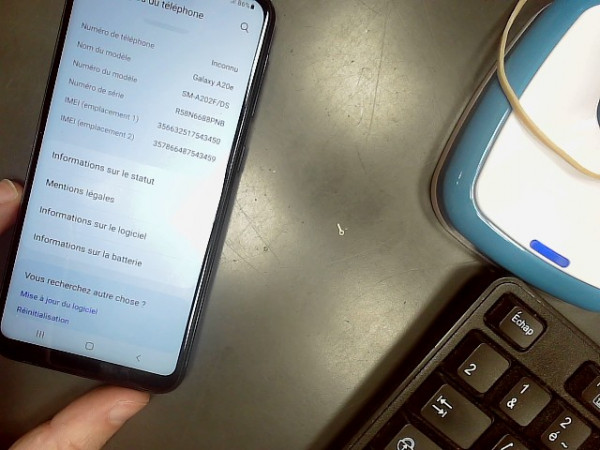 SAMSUNG A20E reconditionné