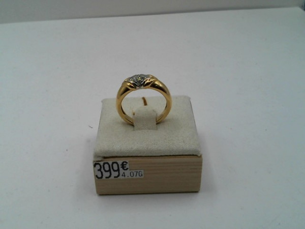 BAGUE OR 18K  DIAMANTS
