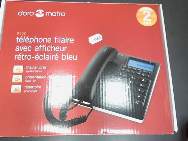 TELEPHONE FIXE DORO