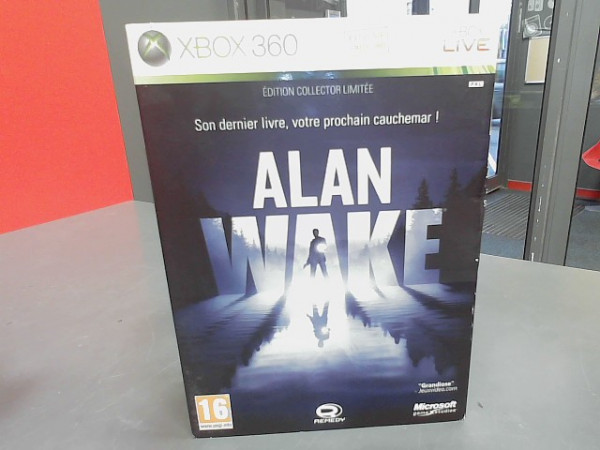 ALAN WAKE EDITION LIMITEE XBOX 360 reconditionné