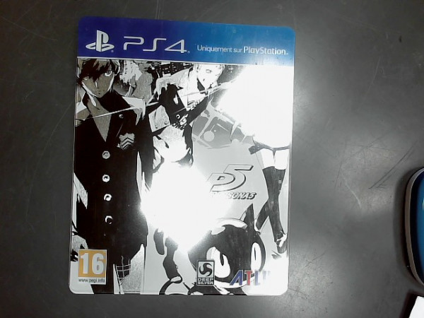 PERSONA 5 PS4 STEELBOOK reconditionné