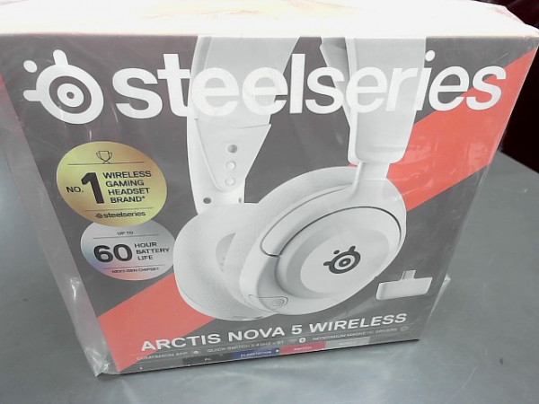 CASQUE GAMING STEELSERIES ARCTIS NOVA 5 WIRELESS reconditionné