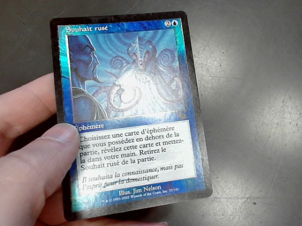 MTG SOUHAIT RUSE FOIL reconditionné