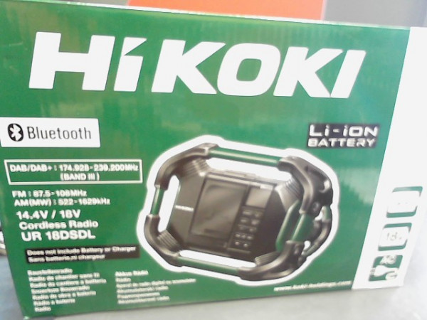 RADIO SANS BATTERIE HIKOKI reconditionné