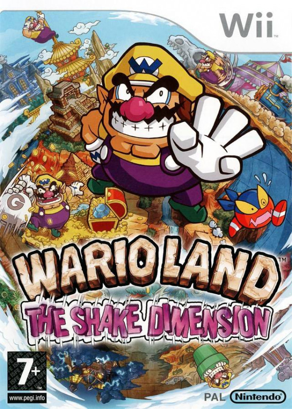 WARIO LAND THE SHAKE DIMENSION WII reconditionné