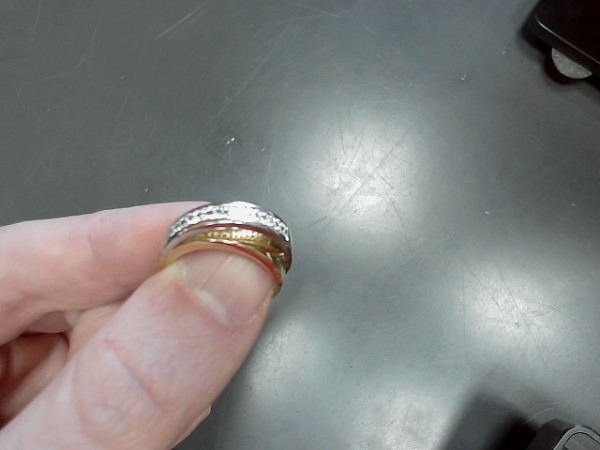 BAGUE OR 18K 5.51G DIAMANTS reconditionné