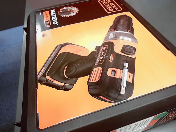 PERCEUSE SANS FIL BLACK AND DECKER 18V + MALETTE reconditionné