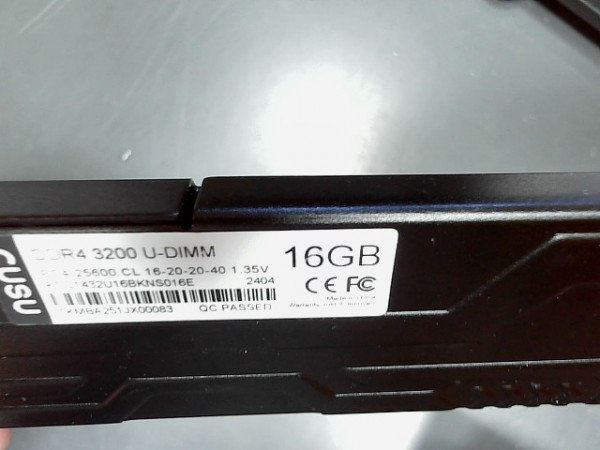 DDR4 16GO CUSU reconditionné