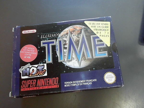 ILLUSION OF TIME SUPER NINTENDO reconditionné