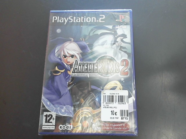 ATELIER IRIS 2: THE AZOTH OF DESTINY PS2 NEUF reconditionné