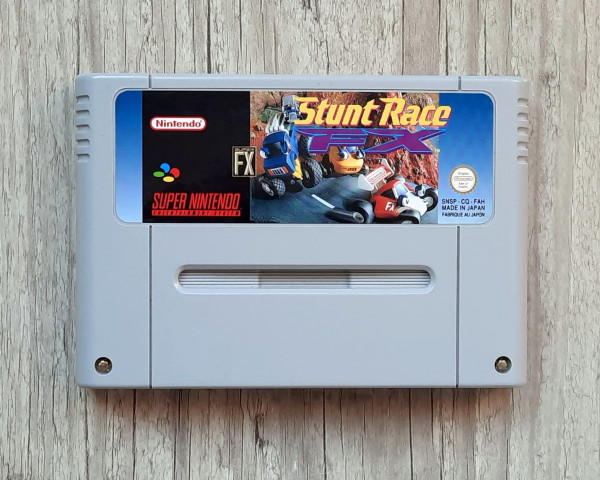 STUNT RACE FX SNES reconditionné
