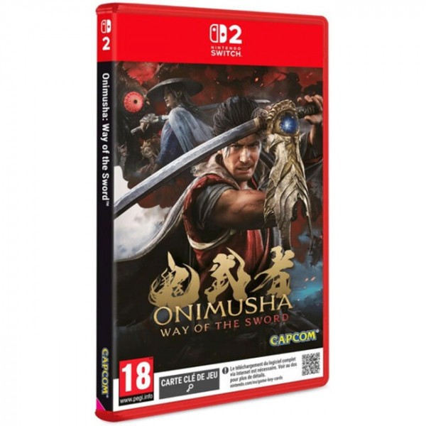 ONIMUSHA WAY OF THE SWORD CARTE CLEF DE JEU SWITCH 2 reconditionné