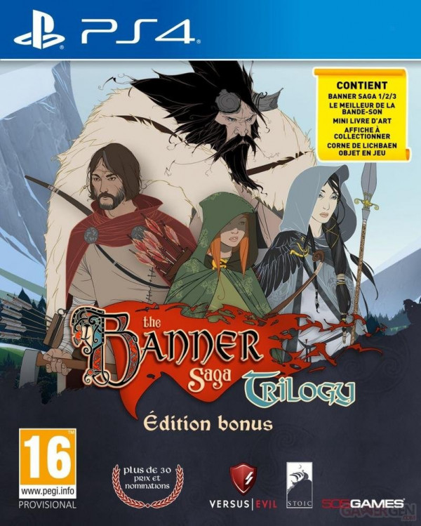 THE BANNER SAGA TRILOGY PS4 reconditionné