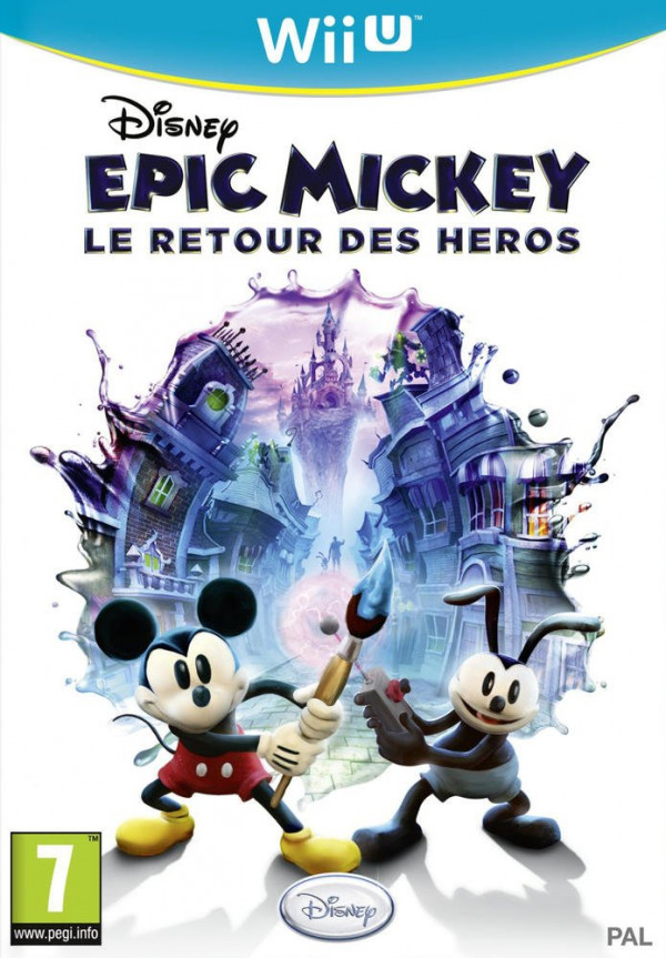 EPIC MICKEY : LE RETOUR DES HEROS WII U reconditionné