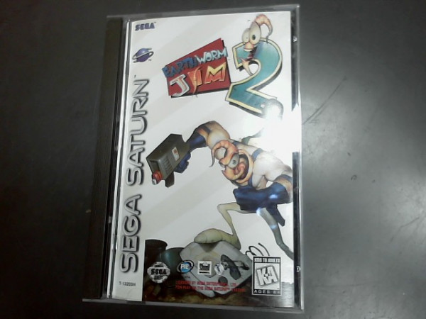 EARTHWORM JIM 2 SATURN reconditionné