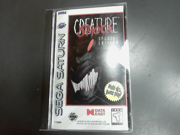 CREATURE SHOCK: SPECIAL EDITION SATURN reconditionné