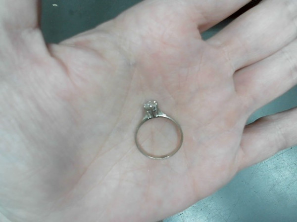 BAGUE OR 18K 1.82G DIAMANT reconditionné