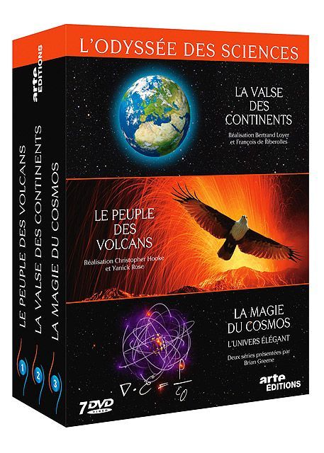 DOC L'ODYSSEE DES SCIENCES - PACK DVD reconditionné